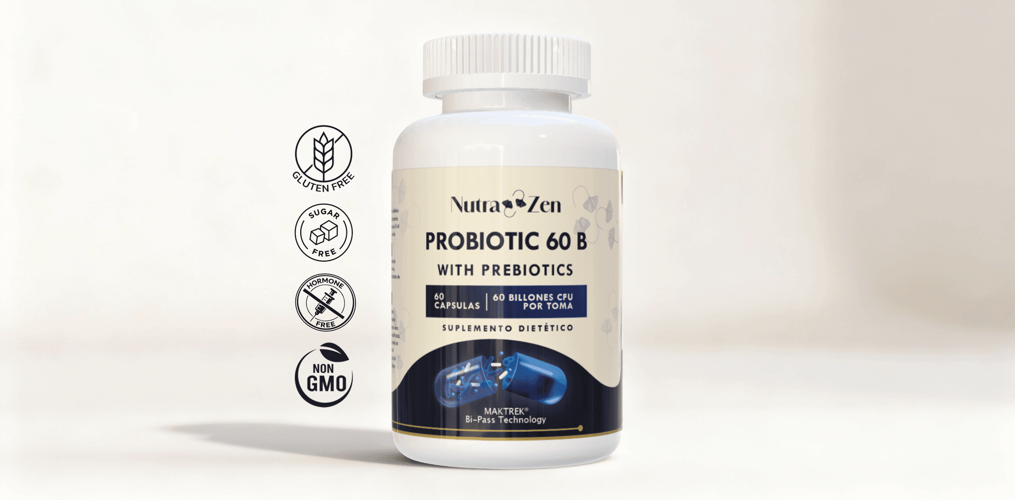 PROBIOTIC 60 BILLIONS + PREBIOTICS